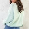 Soft Oversized Trui Mint -Kleding Promotie Winkel Soft Oversized Trui Mint 1 586x900 1