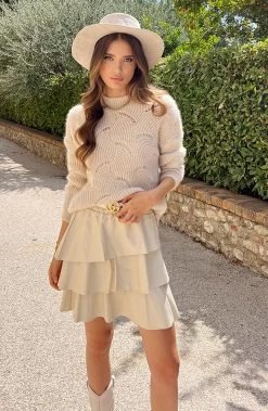 Soft Trui Pattern Beige -Kleding Promotie Winkel Soft Trui Pattern Beige 6 586x900 1