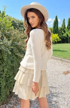 Soft Trui Slim Fit Ecru -Kleding Promotie Winkel Soft Trui Slim Fit Ecru 1 586x900 2