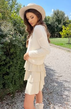 Soft Trui Slim Fit Ecru -Kleding Promotie Winkel Soft Trui Slim Fit Ecru 4 586x900 3