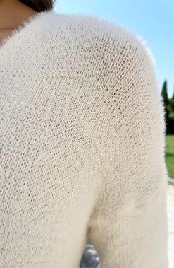 Soft Trui Slim Fit Ecru -Kleding Promotie Winkel Soft Trui Slim Fit Ecru close 586x900 1