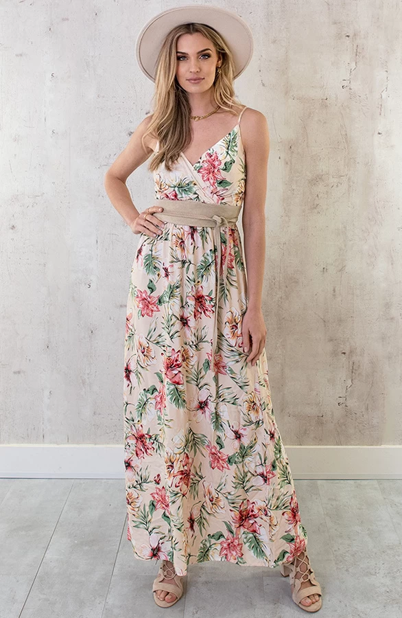 Suede Wikkelriem Light Beige 11 Suede Wikkelriem Light Beige - Afbeelding 9