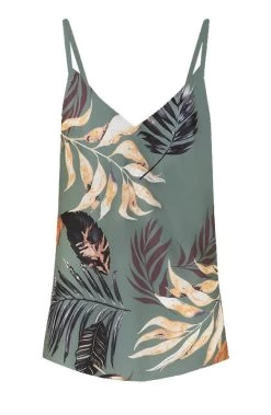 Spaghetti Top Botanisch Army 2.0 -Kleding Promotie Winkel Spaghetti Top Botanisch Army 2.0 586x900 1