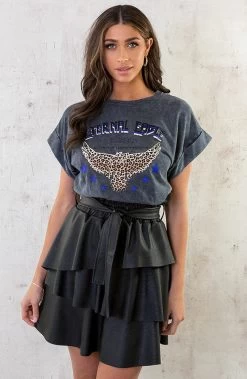 Stonewash T-shirt Eagle Kobalt -Kleding Promotie Winkel Stonewash Eagle T shirt Kobalt 3 586x900 1