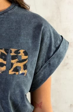 Stonewash T-shirt Leopard Amour -Kleding Promotie Winkel Stonewash T shirt Leopard Amour 1 586x900 1