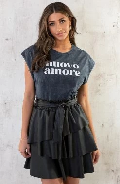 Stonewash T-shirt Nuove Amore