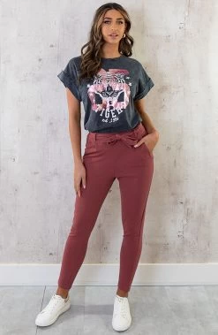 Stonewash T-shirt Tiger Dust Lila -Kleding Promotie Winkel Stonewash T shirt Tiger Dust Lila 2 586x900 1