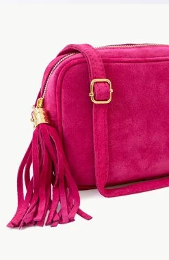 Suede Tas Met Rits Fuchsia -Kleding Promotie Winkel Suede Tasje Met Rits Fuchsia 2 1 586x900 1