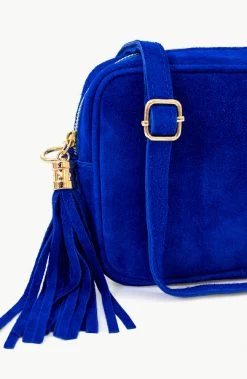 Suede Tas Met Rits Kobalt -Kleding Promotie Winkel Suede Tasje Met Rits Kobalt 3 586x900 1