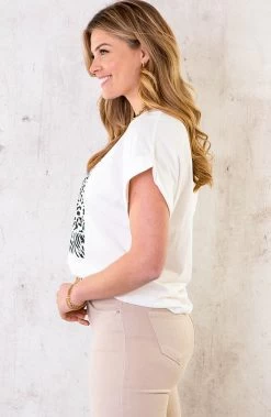 T-Shirt Panter Metallic Multicolor -Kleding Promotie Winkel T Shirt Panter Metallic Multicolor 4 586x900 1