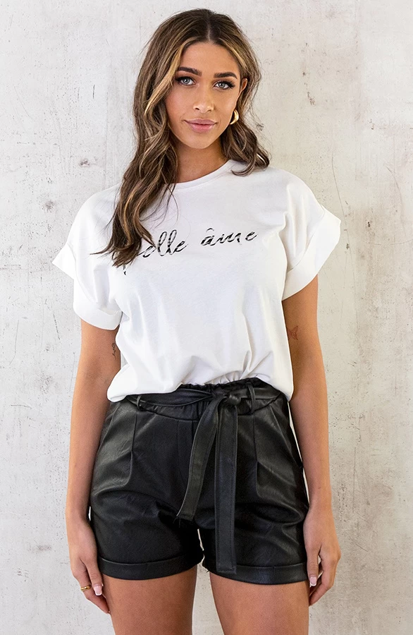 T-shirt Belle Ame Black 3 T-shirt Belle Ame Black