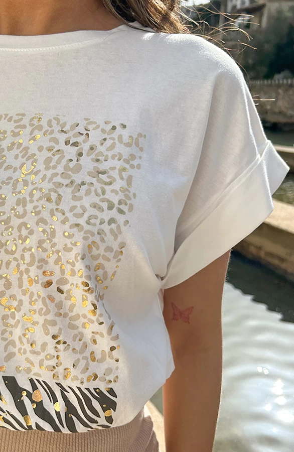 Top Panter Zebra Print 8 Top Panter Zebra Print - Afbeelding 6