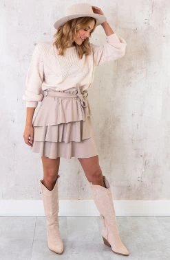 Ultra Soft Trui Beige -Kleding Promotie Winkel Ultra Soft Trui Beige 1 586x900 1