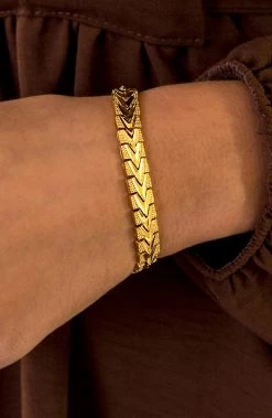 Vienna Armband Metaal Goud -Kleding Promotie Winkel Vienna Armband Metaal Goud 1 586x900 1