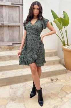 Wikkel Jurk Cheetah Army -Kleding Promotie Winkel Wikkel Jurk Cheetah Army 5 586x900 1