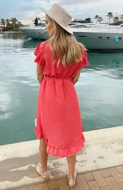 Wikkel Jurk Leopard Fuchsia -Kleding Promotie Winkel Wikkel Jurk Leopard Fuchsia 3 586x900 1