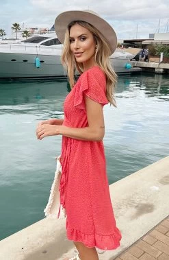 Wikkel Jurk Leopard Fuchsia -Kleding Promotie Winkel Wikkel Jurk Leopard Fuchsia 8 586x900 1