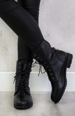 Biker Buckle Zip Boots 13 Biker Buckle Zip Boots -Kleding Promotie Winkel biker boots dames 586x900 1