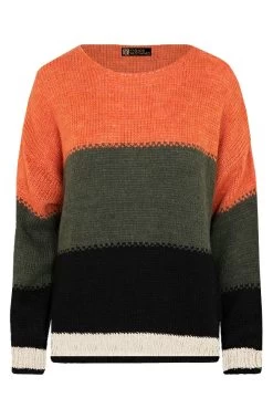 Gebreide Banen Trui Army 19 Gebreide Banen Trui Army -Kleding Promotie Winkel gebreide banen trui army 586x900 1