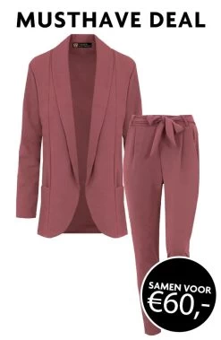 Musthave Deal Dames Pak Dust Roze