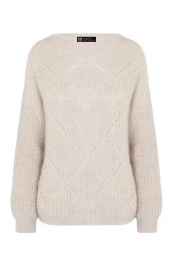 Soft Trui Geruit Beige -Kleding Promotie Winkel soft trui geruit beige 586x900 2